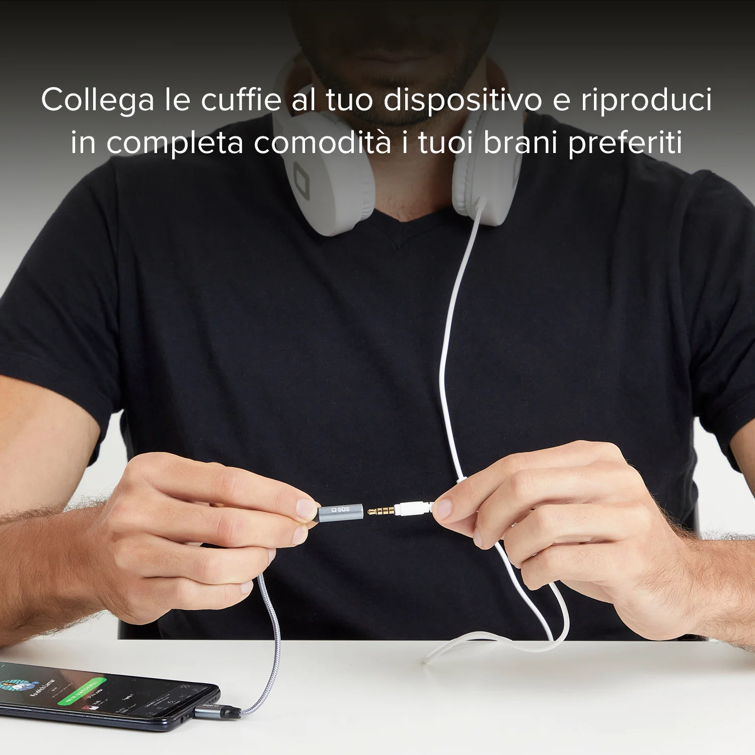 Adattatore per smartphone Type-C maschio – jack femmina - Image 7