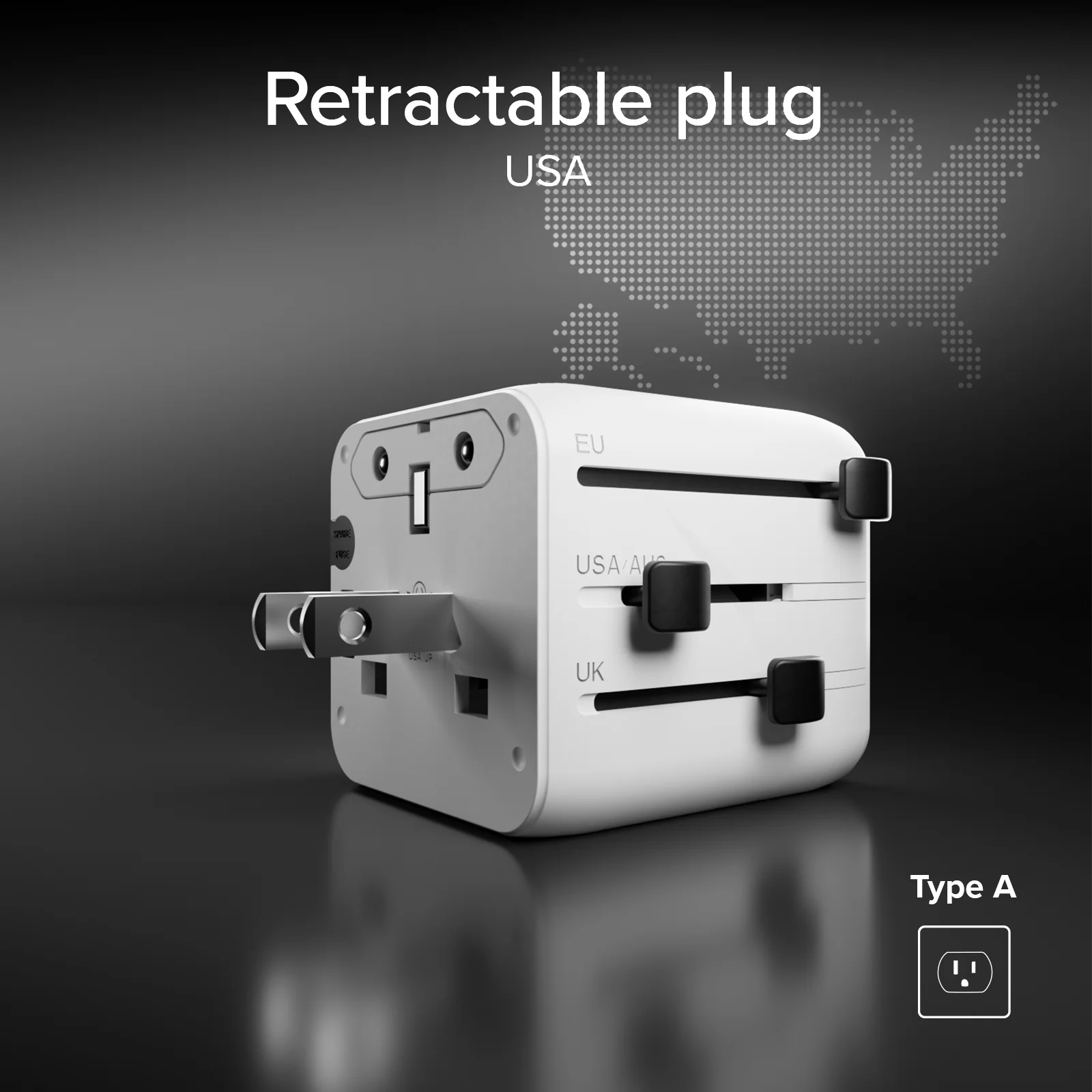 Adattatore universale con spine internazionali 2500w - Image 12