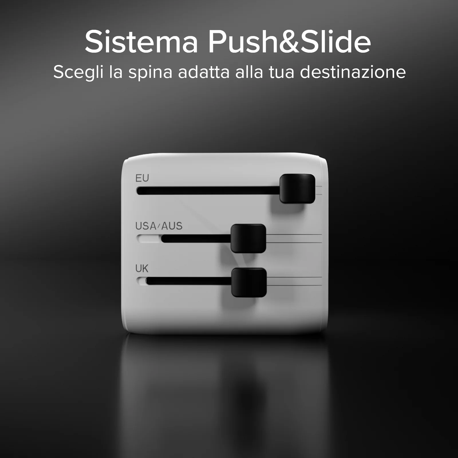 Adattatore universale con spine internazionali 2500w - Image 9