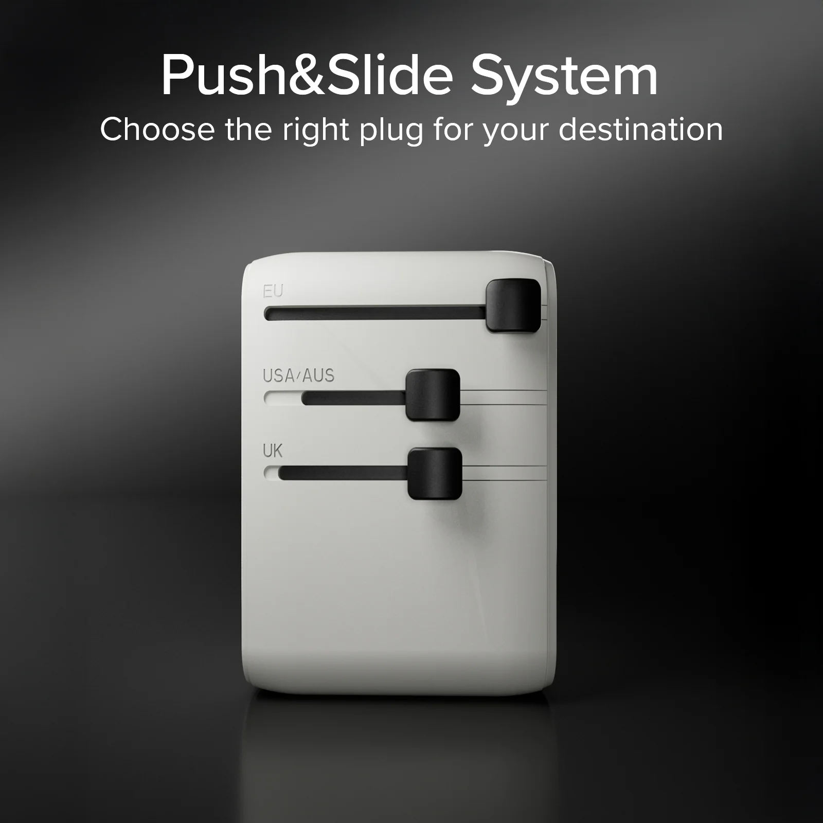 Adattatore universale da viaggio con cavo USB-C integrato - Image 11