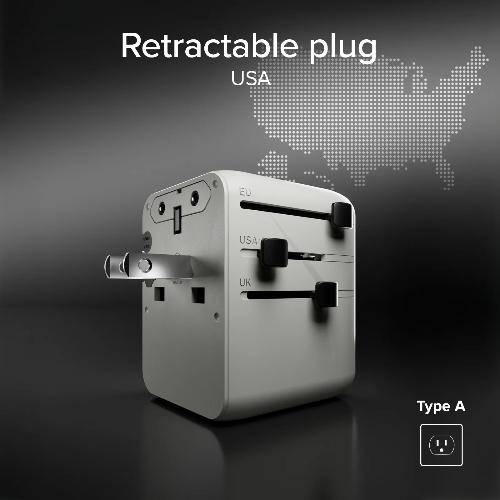 Adattatore caricatore universale da viaggio GaN - Image 12