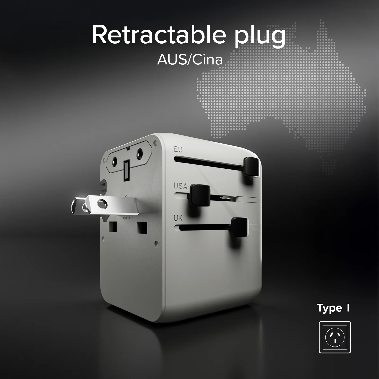 Adattatore caricatore universale da viaggio GaN - Image 14