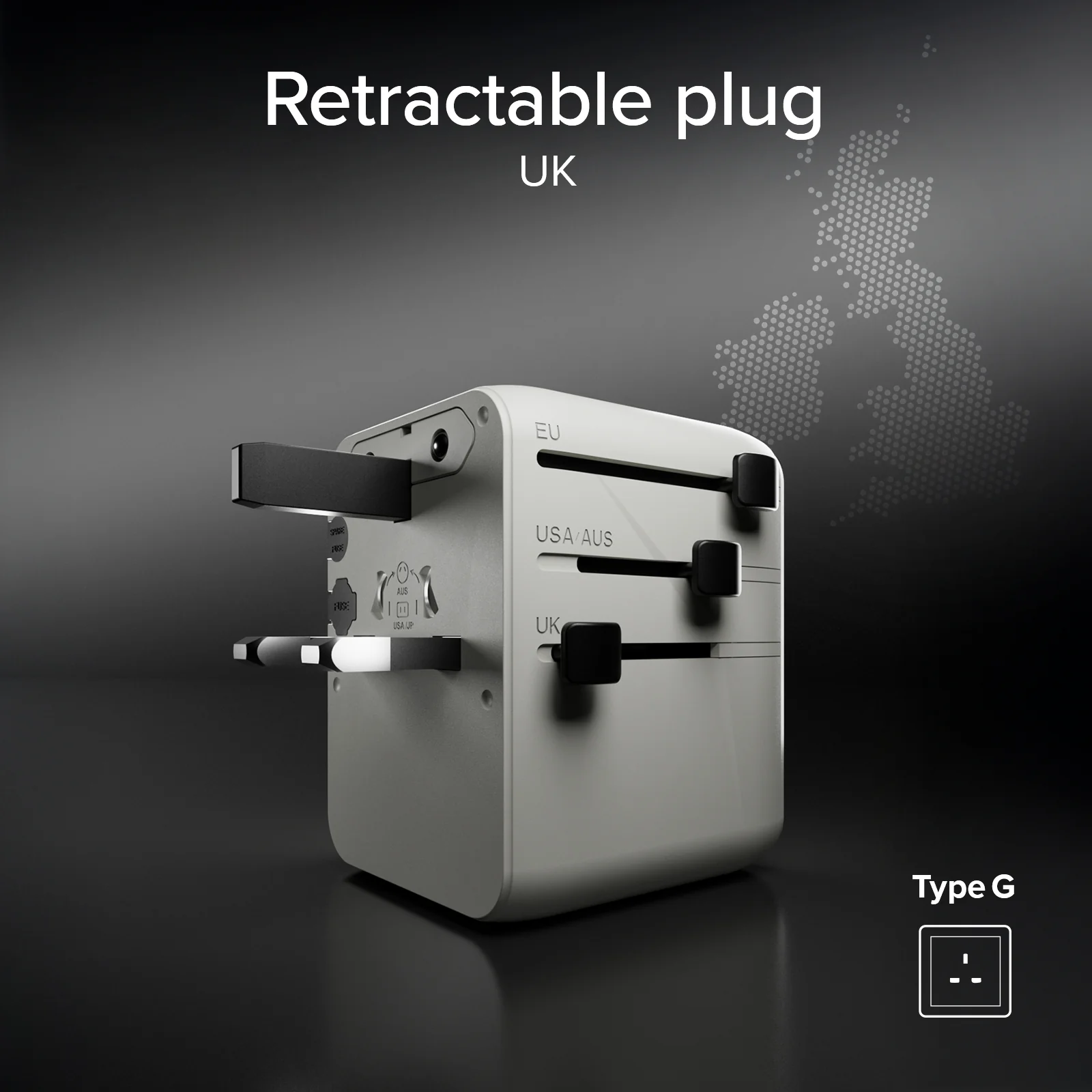 Adattatore caricatore universale da viaggio GaN - Image 16