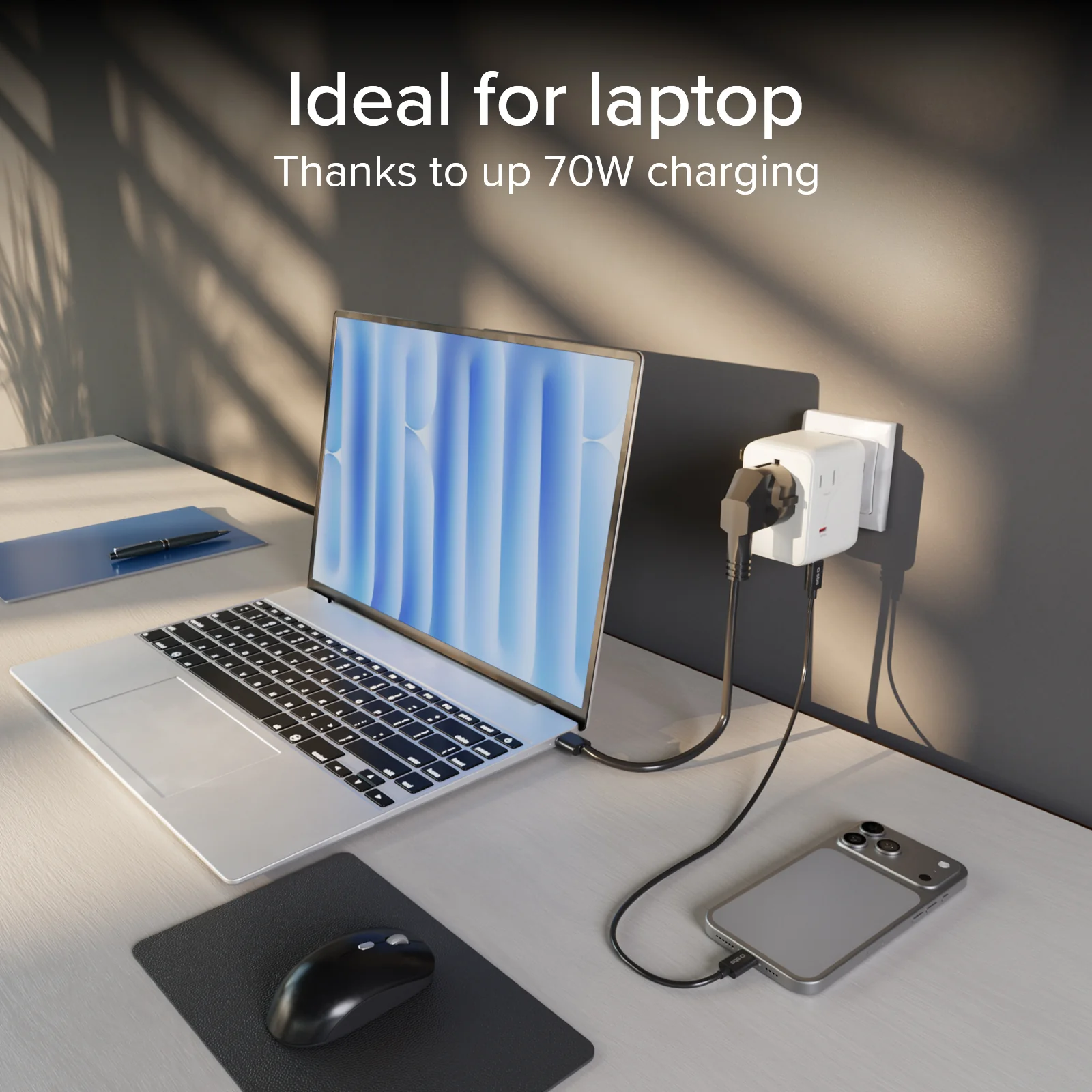 Adattatore caricatore universale da viaggio GaN - Image 6