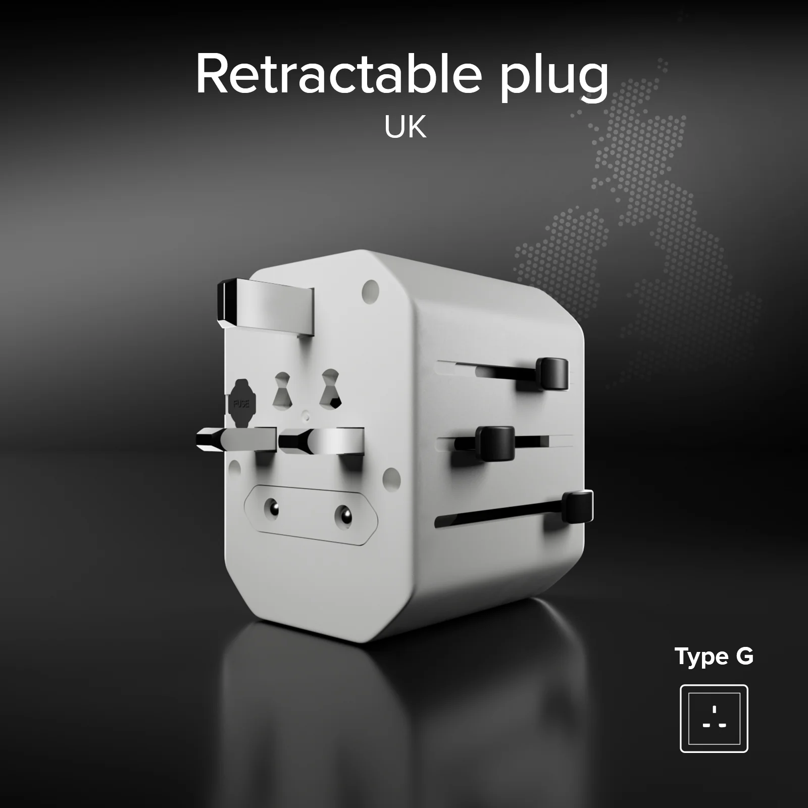 Adattatore da viaggio universale Europa, Americhe, Asia, Africa - Image 10