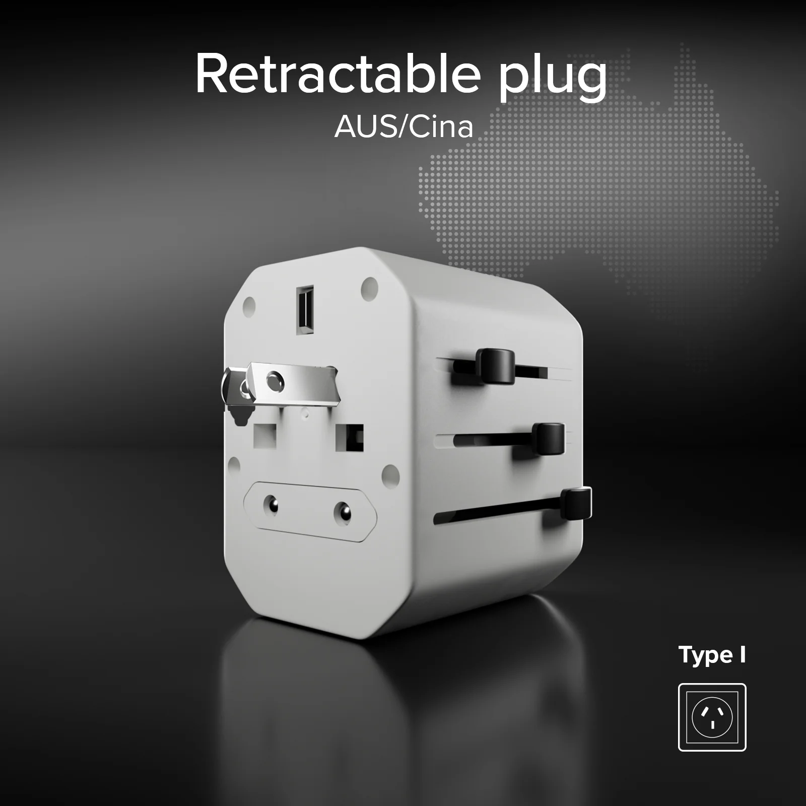 Adattatore da viaggio universale Europa, Americhe, Asia, Africa - Image 15