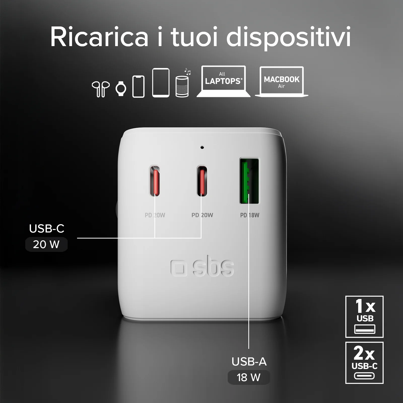 Adattatore da viaggio universale Europa, Americhe, Asia, Africa - Image 10