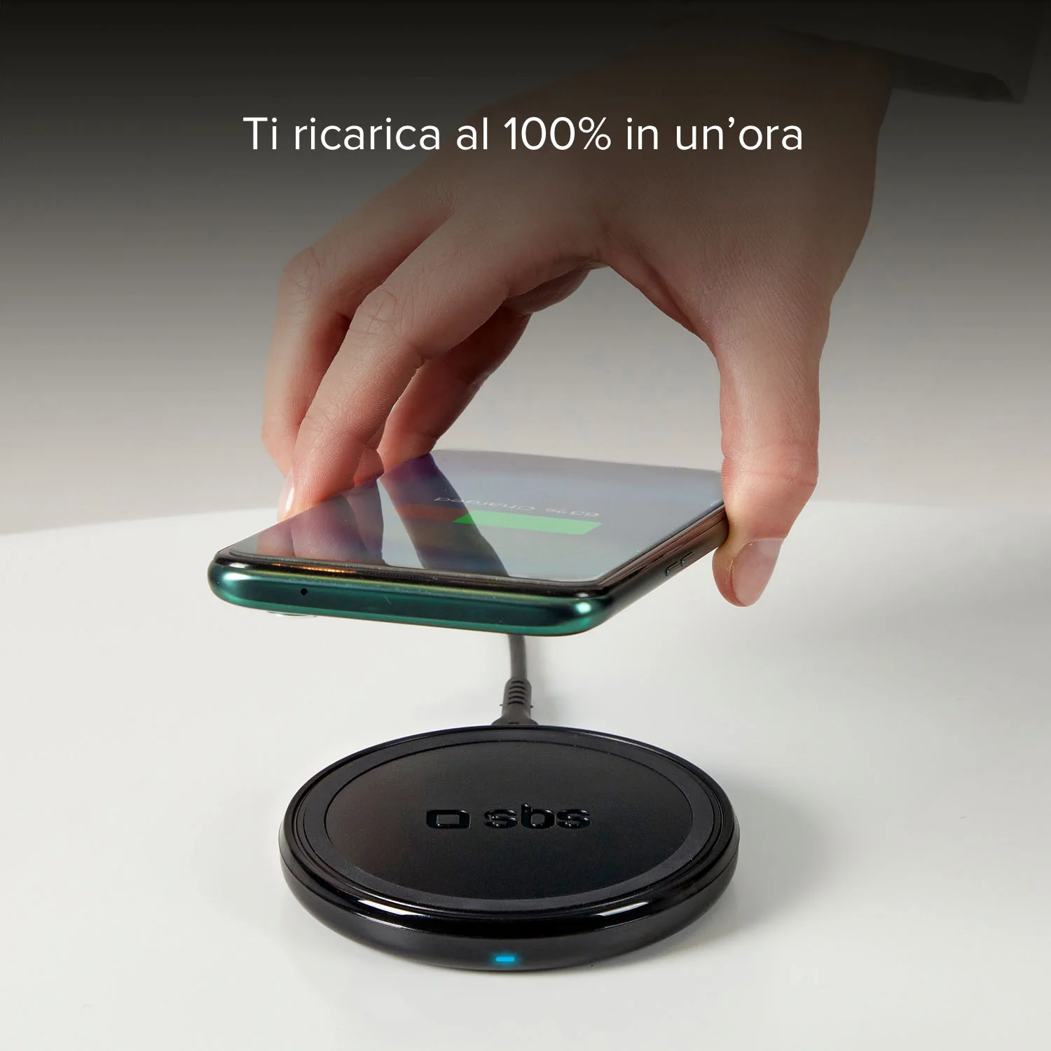 Caricatore Qi Wireless con base di ricarica rapida 10 Watt - Image 6