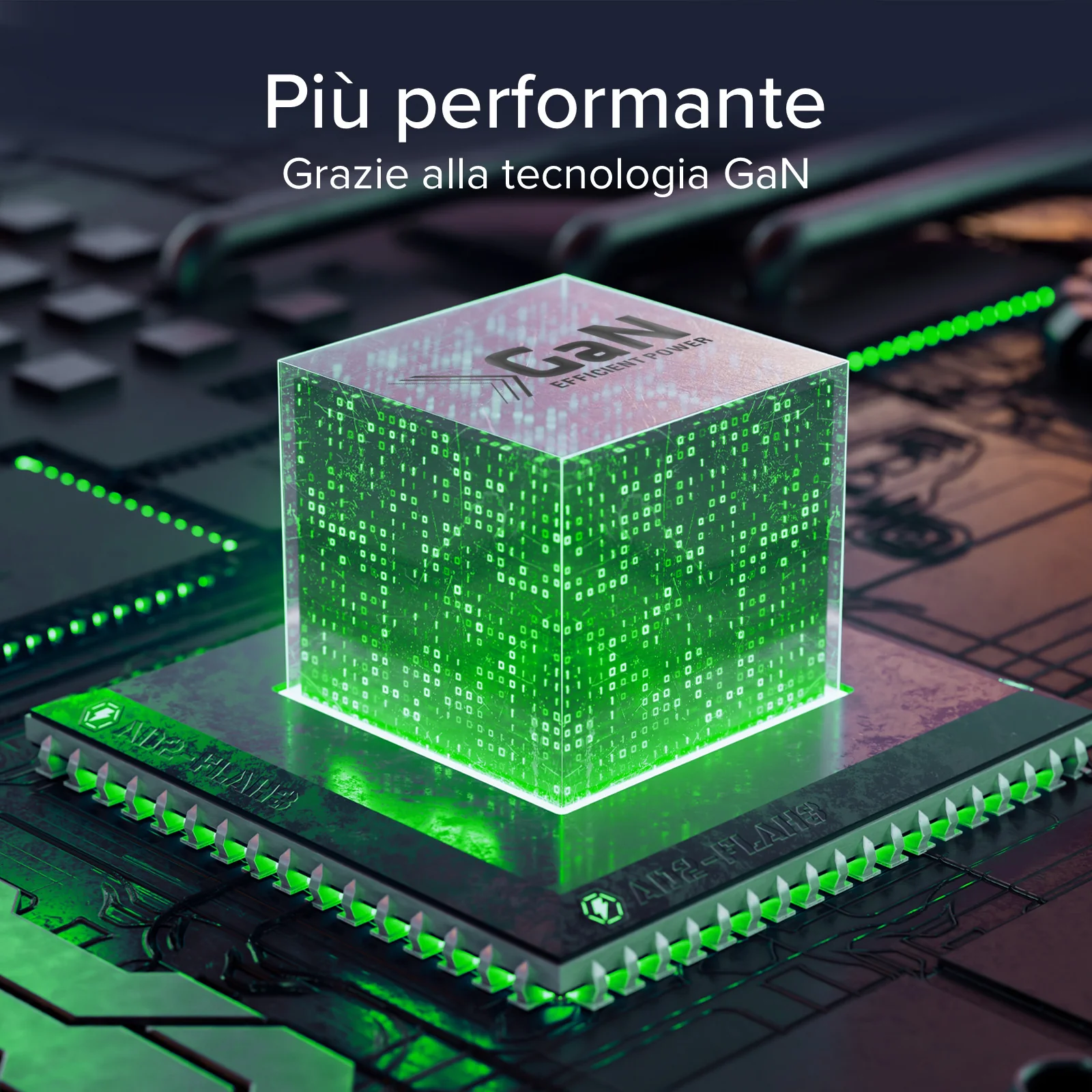 Caricabatterie 65W, display LCD, 2 Uscite USB-C PD, 1 USB-A Adaptive Fast Charge - Image 8