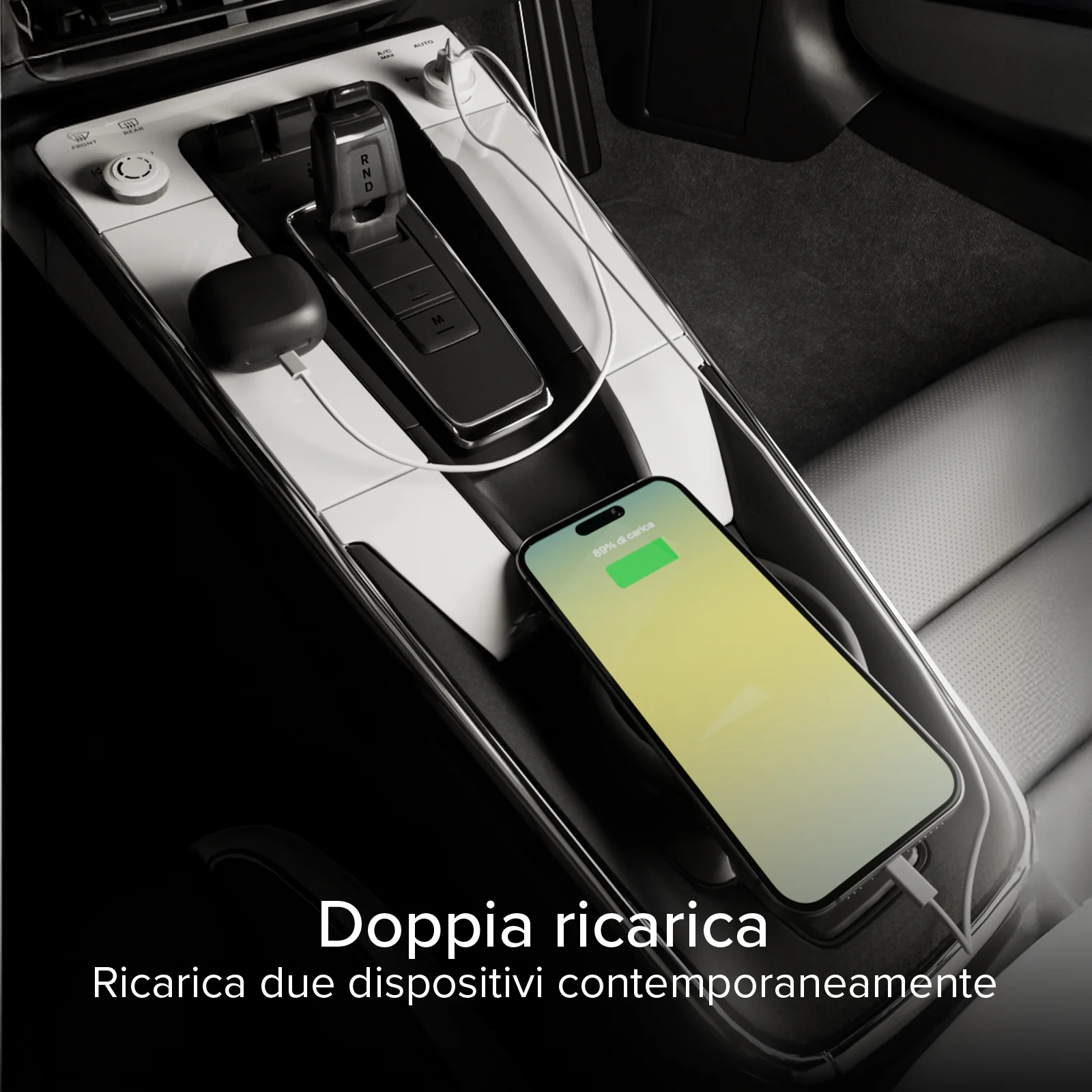 Caricatore auto - Ricarica ultra rapida 20 Watt con due porte USB, adatto per MacBook Neo - Image 11
