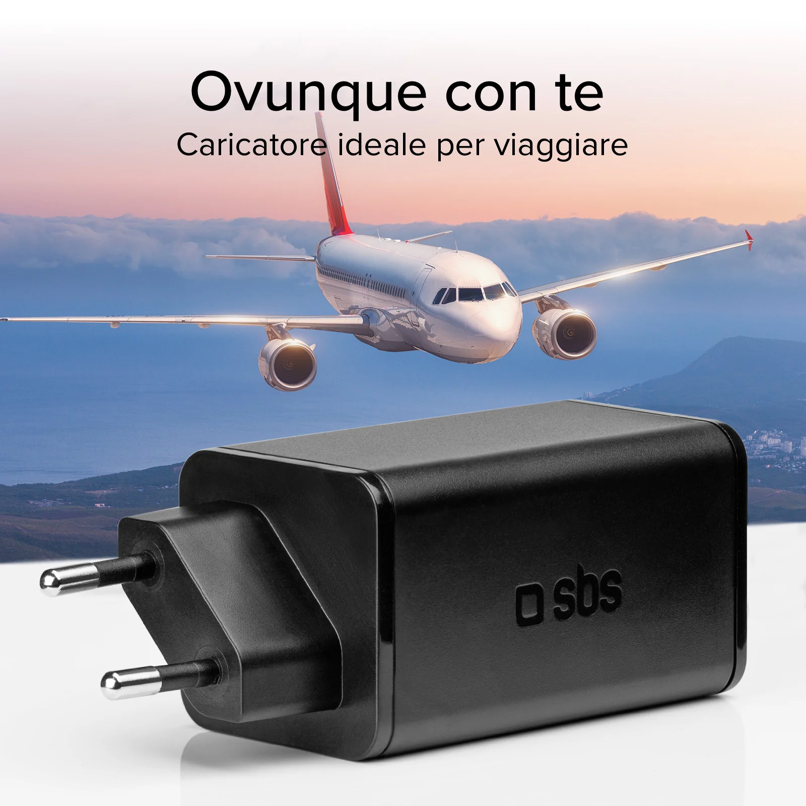 Caricabatterie da parete GaN 65 Watt, 1 USB-C PD, 1 USB-A Adaptive Fast Charge - Image 16