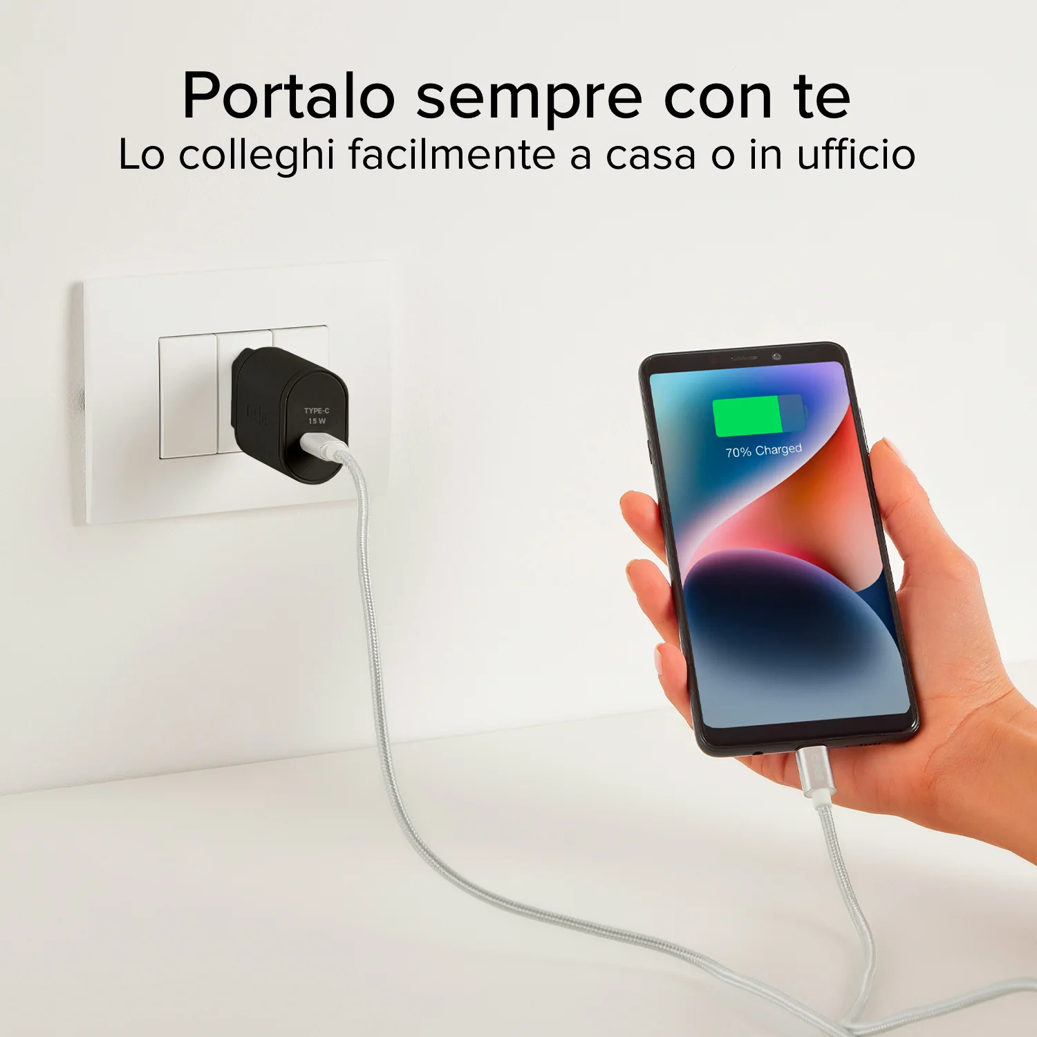 Caricatore caricabatterie 15W - Ricarica rapida - Image 6