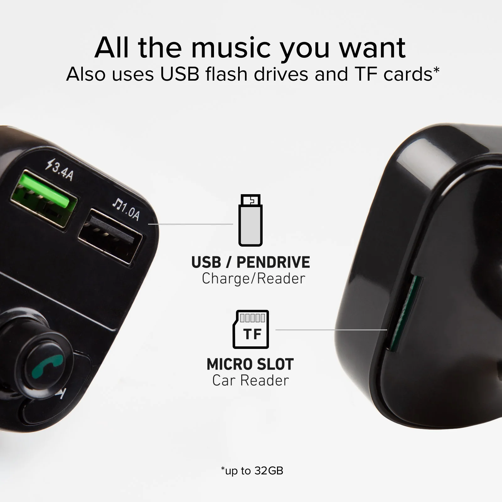 Caricabatterie da auto 15 Watt con connessione wireless - Image 5