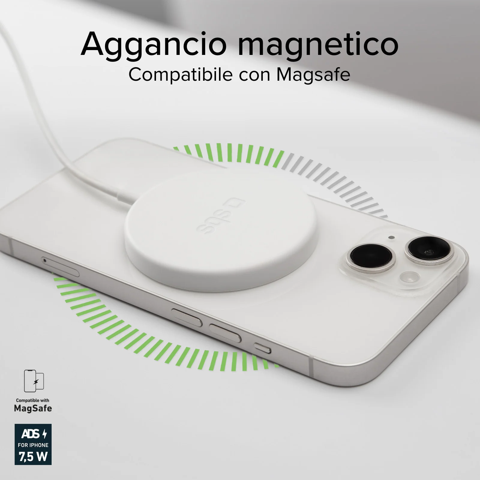 Caricatore caricabatterie wireless per Android ed iPhone 16/15/14/13/12 - Image 5