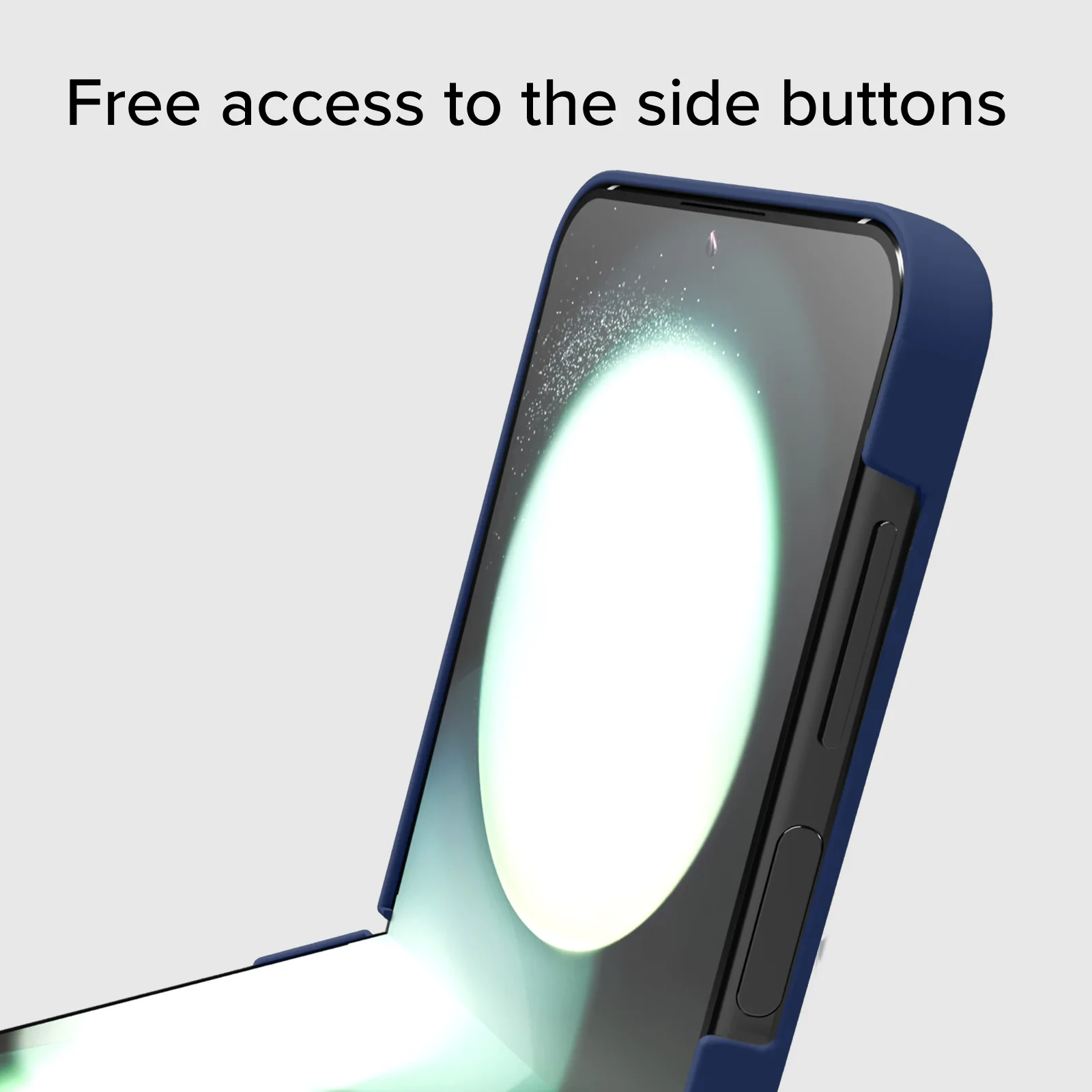 Cover in silicone con interni in microfibra per Samsung Z Flip 5 - Image 6