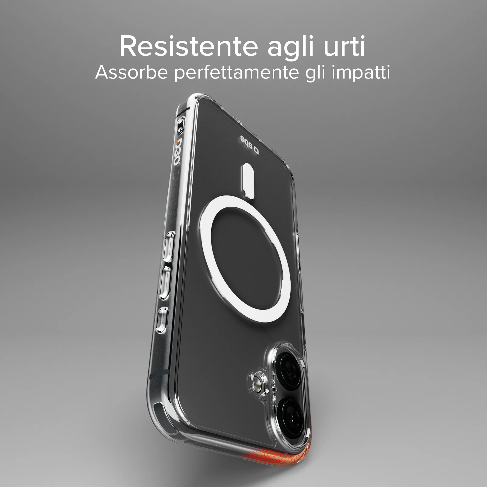 Cover ultraresistente per iPhone 16 con tecnologia D3O - Image 3