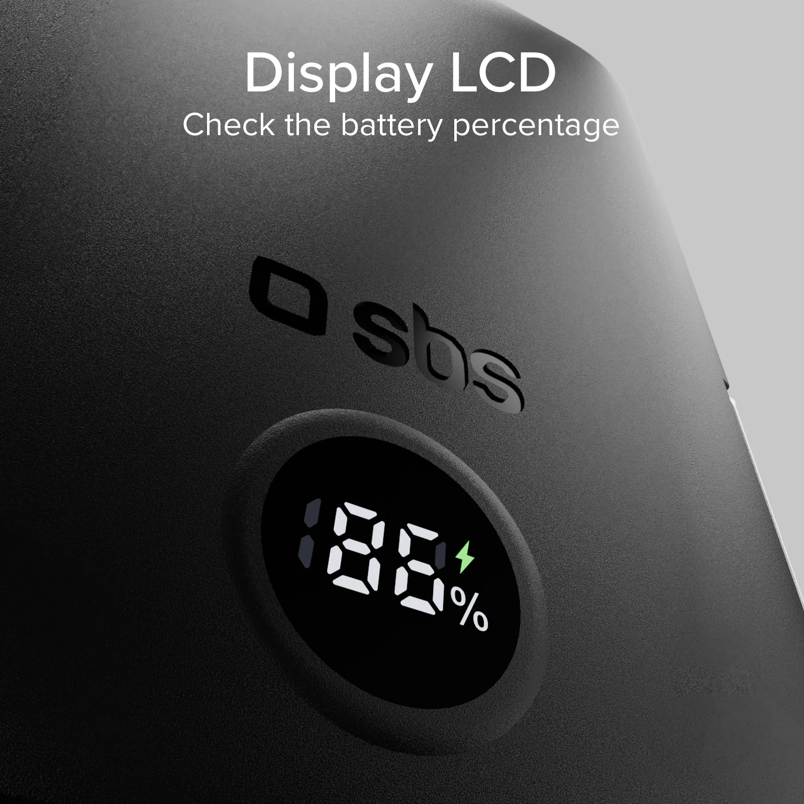 Power bank battery pack 10.000 mAh wireless con supporto stand integrato e LCD - Image 14