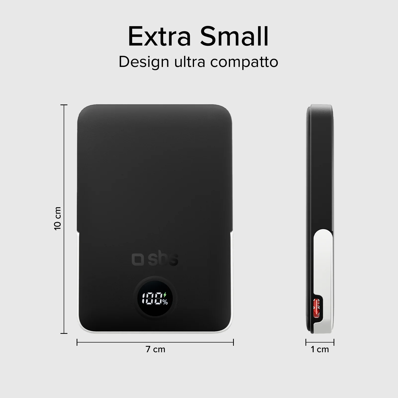 Power bank battery pack 5.000 mAh wireless con supporto stand integrato e LCD - Image 13