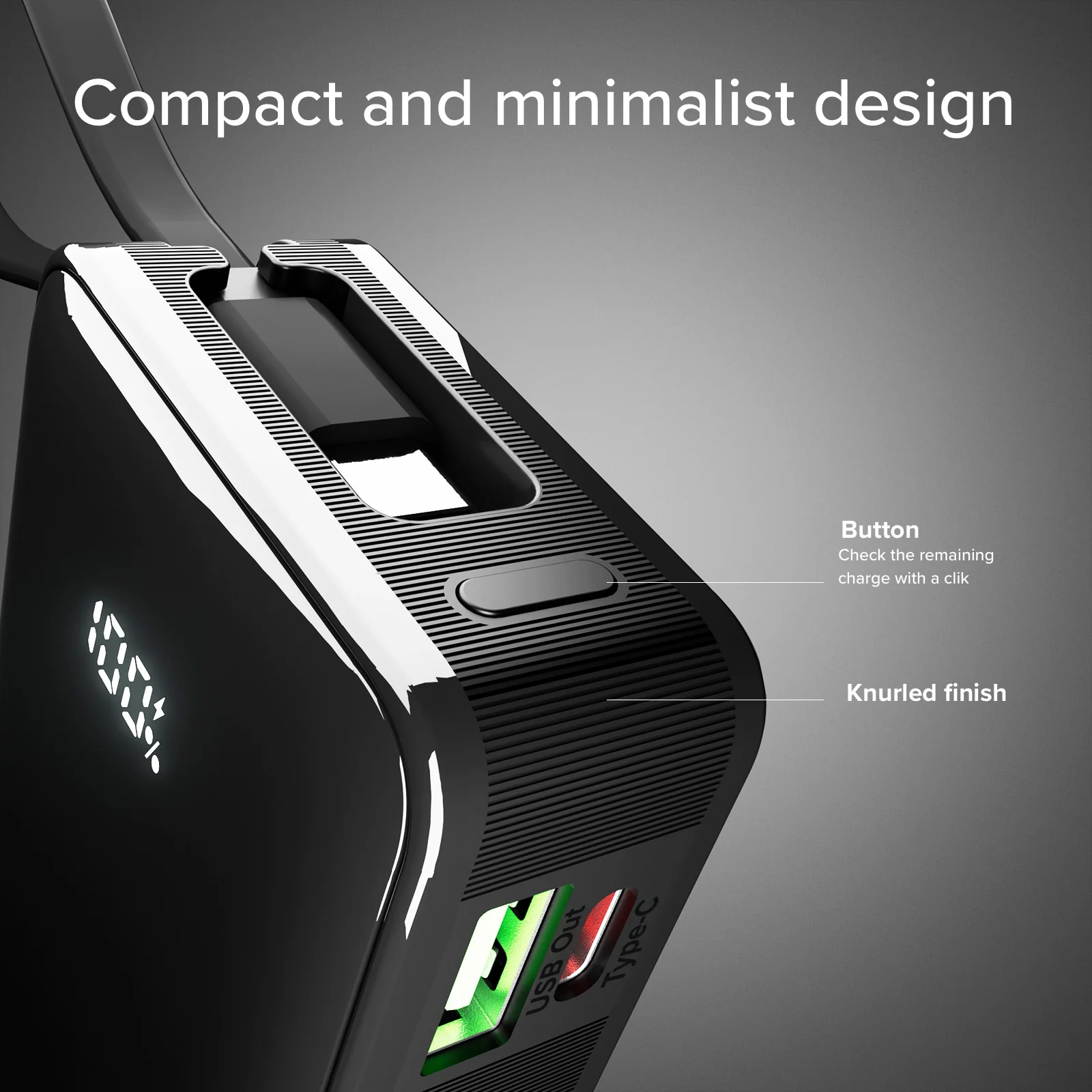 Power bank 10.000 mAh con cavo USB-C integrato - Image 12