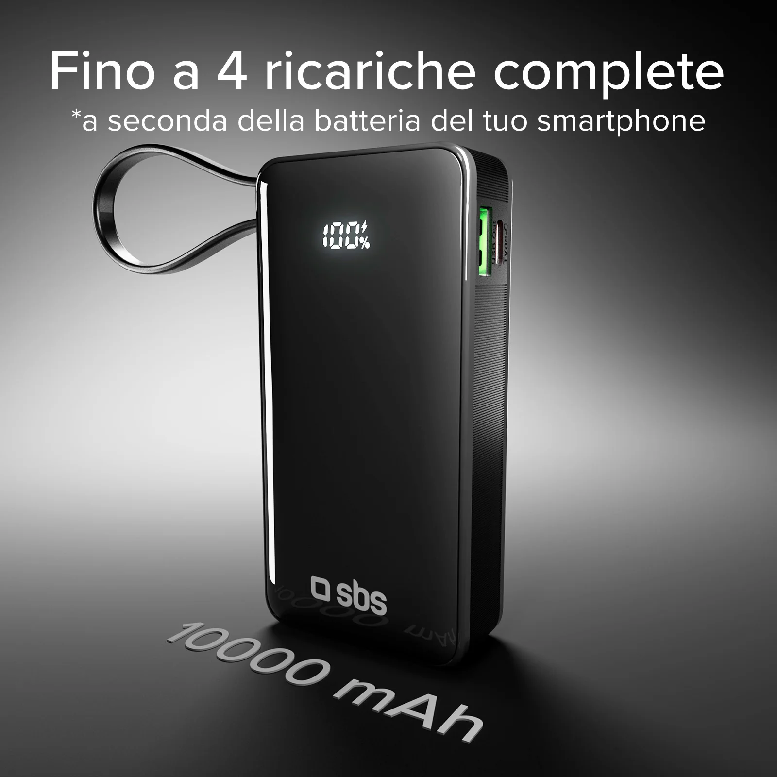 Power bank 10.000 mAh con cavo USB-C integrato - Image 15