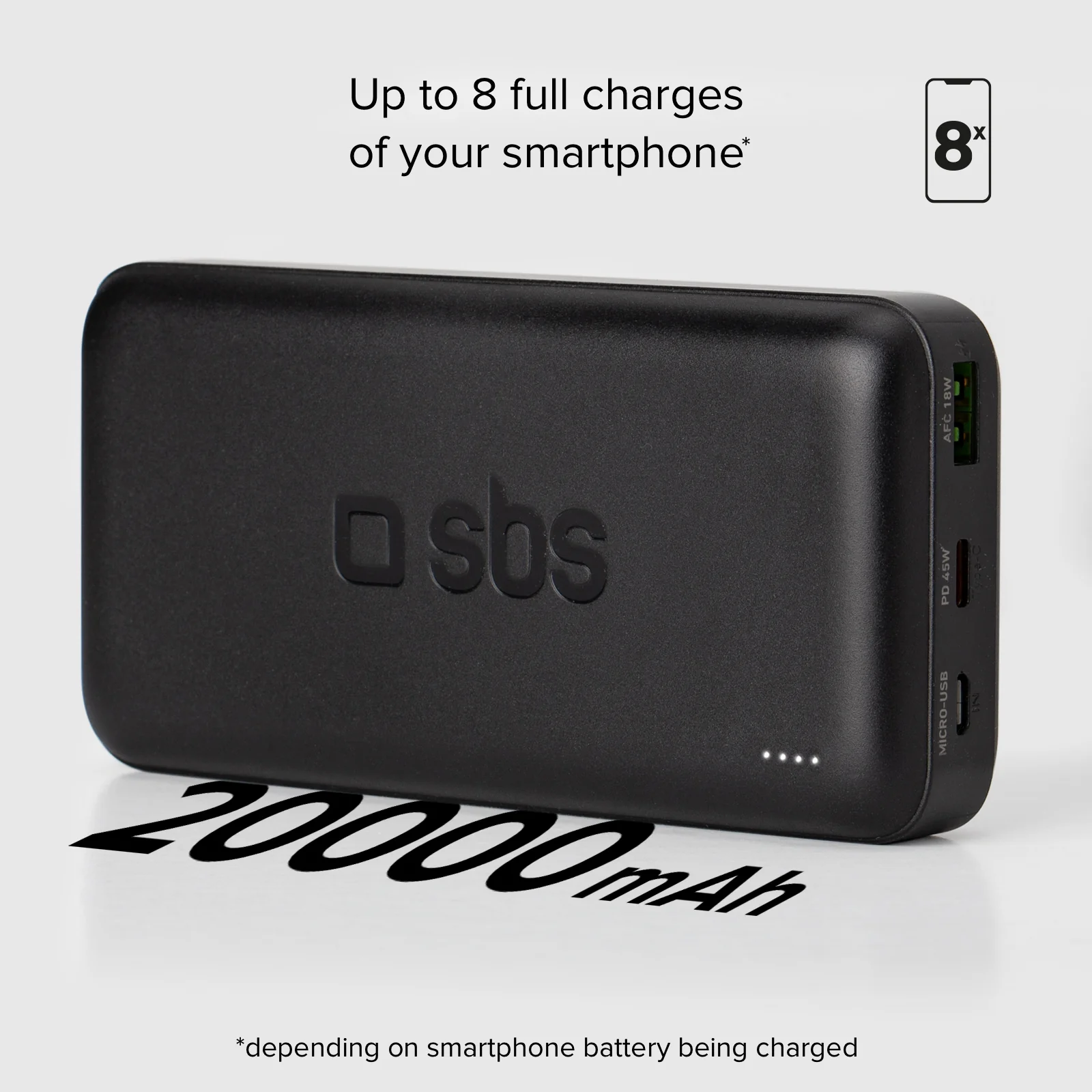 Power bank da 20.000 mAh con Power Delivery 45W - Image 11