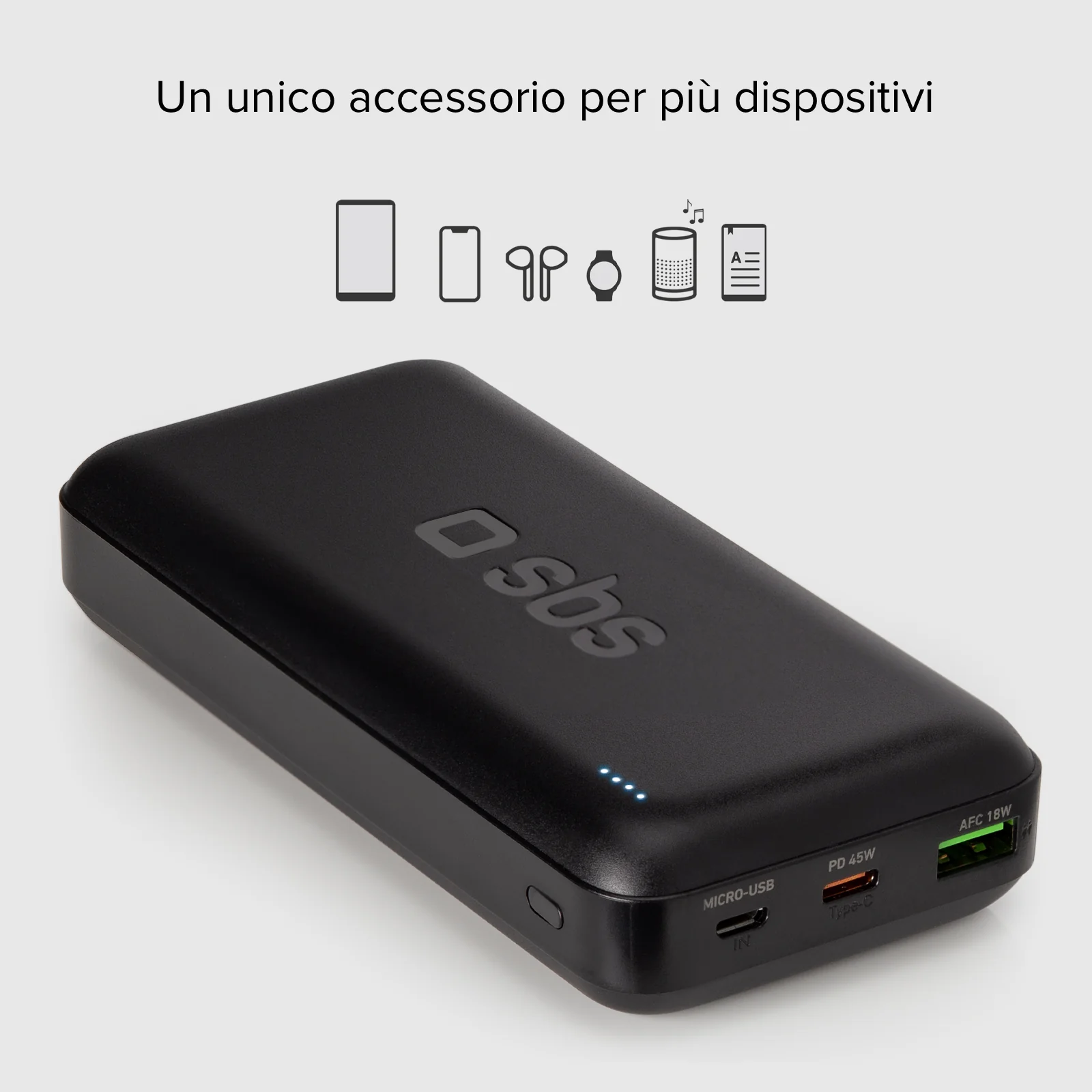 Power bank da 20.000 mAh con Power Delivery 45W - Image 3