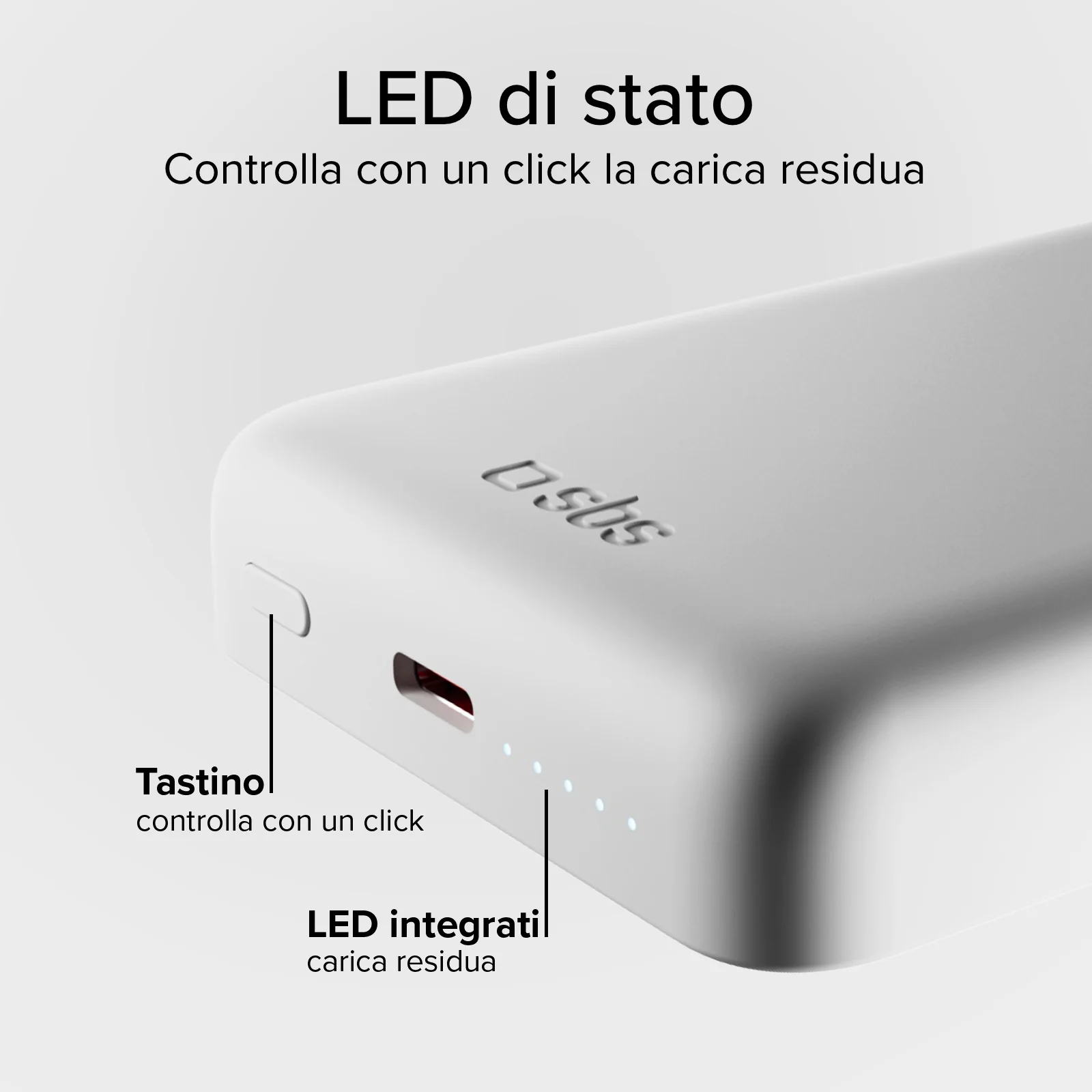 Power bank 5000 mAh wireless ultra compatto - Image 16