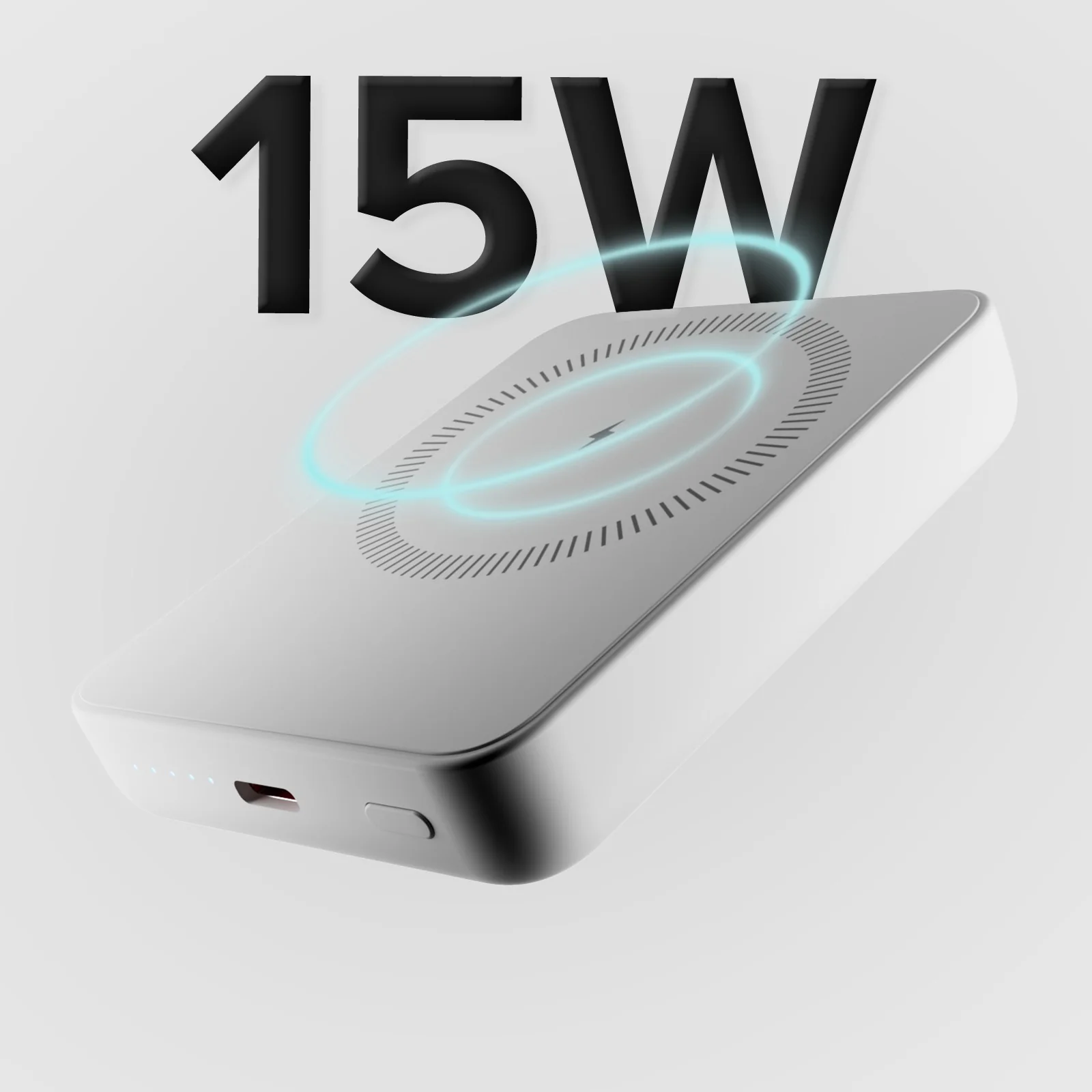 Power bank 5000 mAh wireless ultra compatto - Image 3