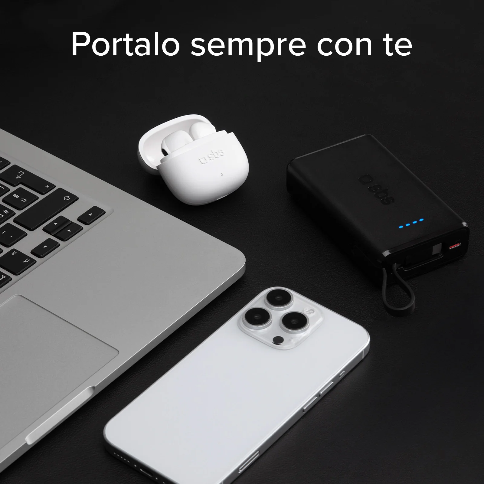 Powerbank Power Delivery 20W da 10000 mAh con cavo USB-C integrato - Image 18