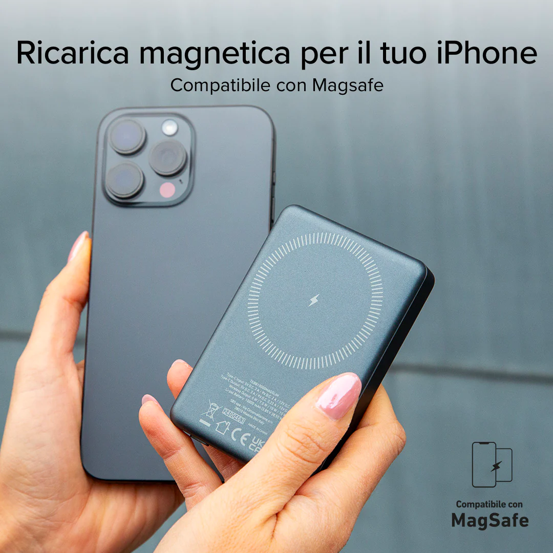 Power bank 10000 mAh compatibile con MagSafe - Image 11