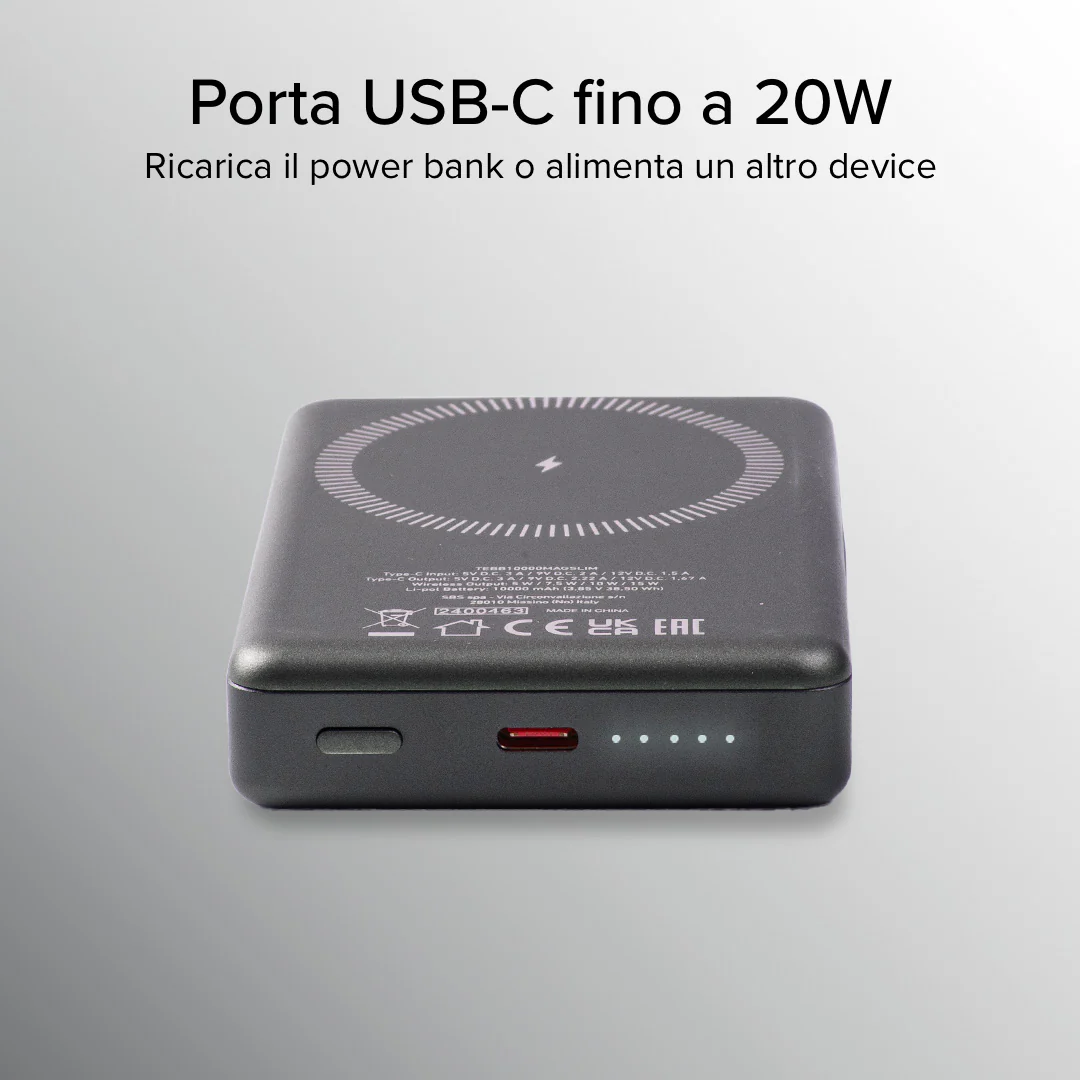 Power bank 10000 mAh compatibile con MagSafe - Image 14