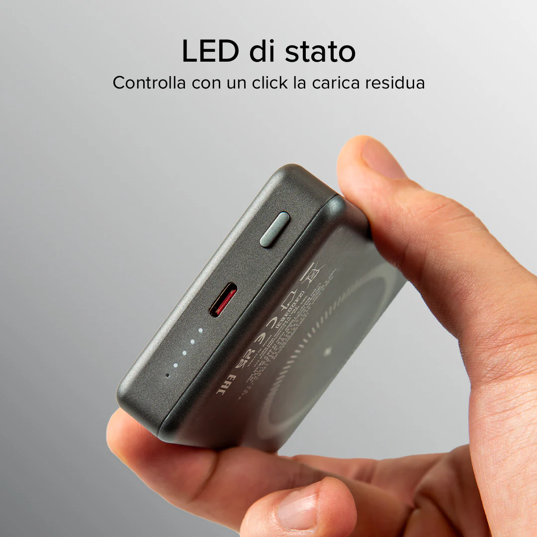 Power bank 10000 mAh compatibile con MagSafe - Image 20