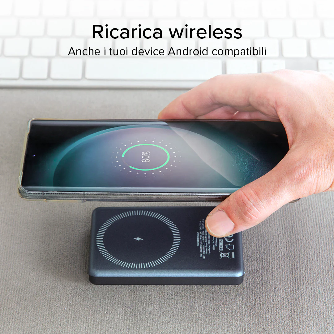 Power bank 5000 mAh compatibile con MagSafe - Image 12