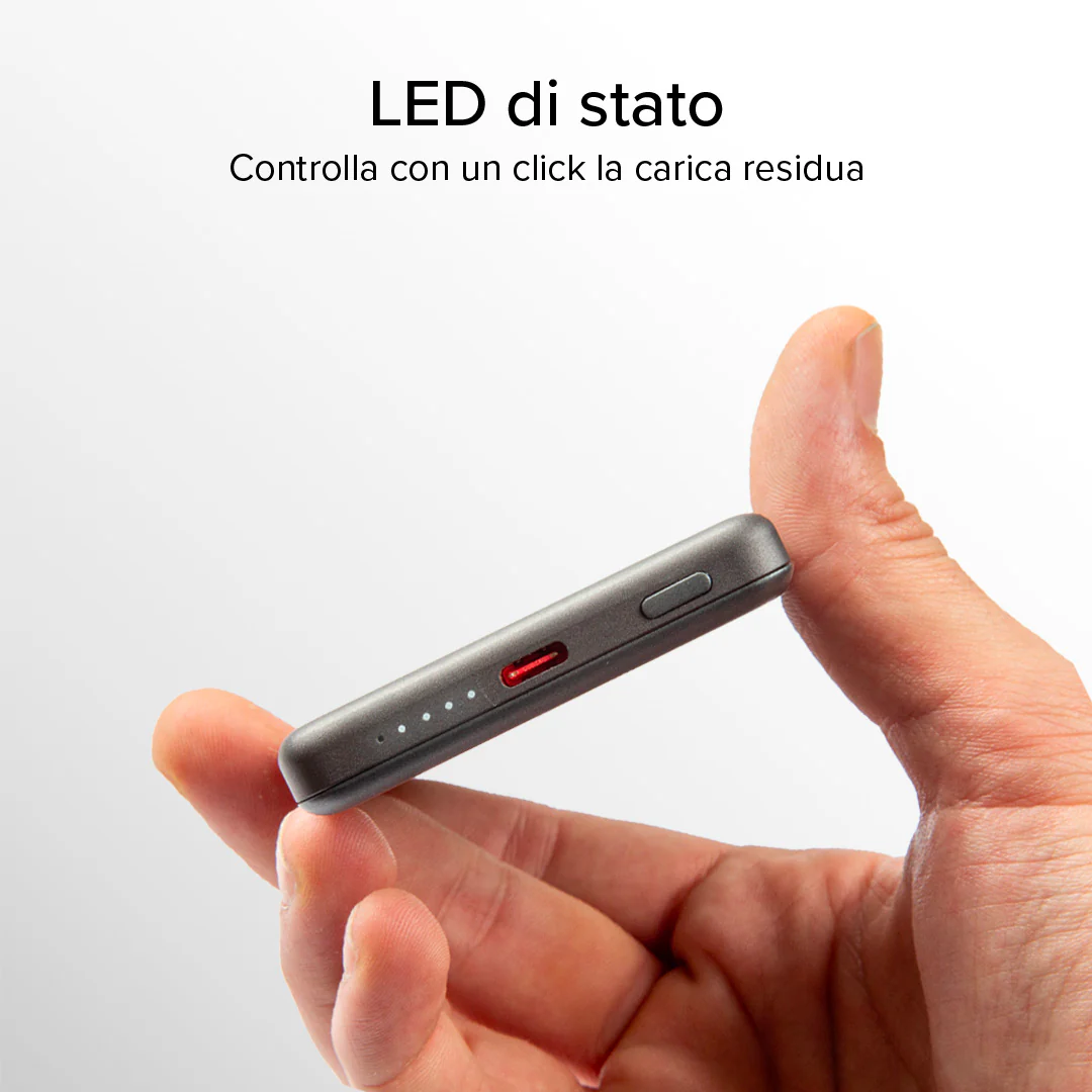 Power bank 5000 mAh compatibile con MagSafe - Image 20