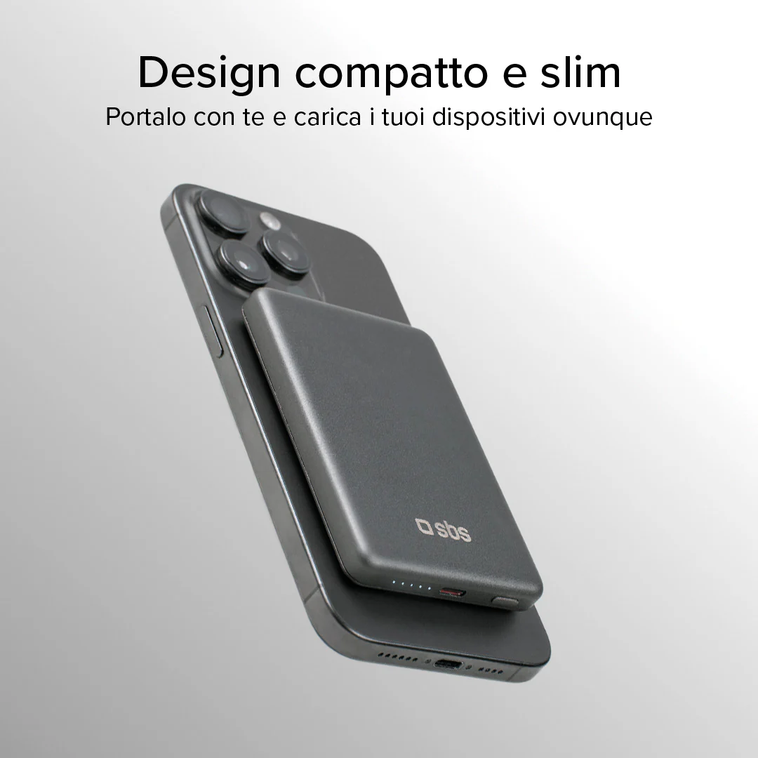 Power bank 5000 mAh compatibile con MagSafe - Image 4