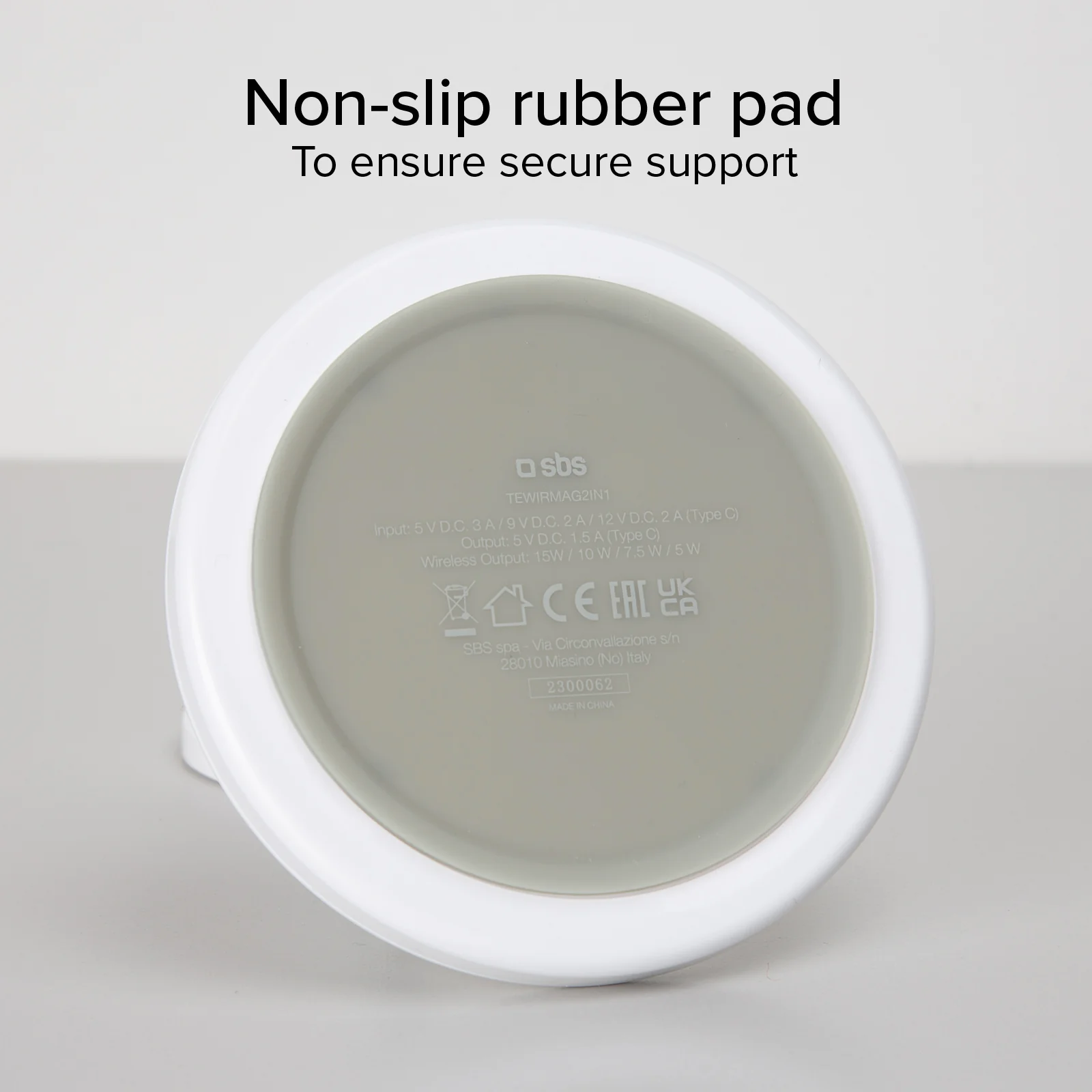 Stazione ricarica wireless 2 in 1 per iPhone, Android, AirPods, auricolari TWS - Image 10