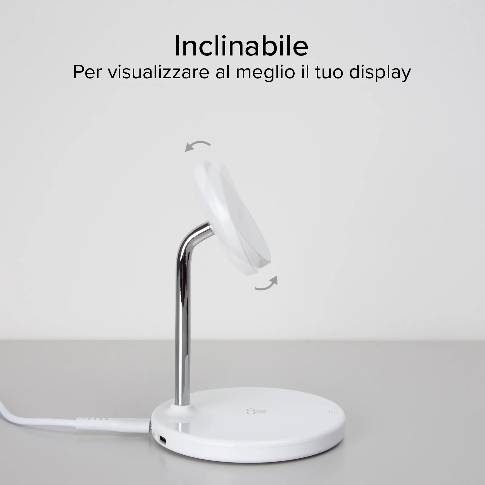 Stazione ricarica wireless 2 in 1 per iPhone, Android, AirPods, auricolari TWS - Image 7