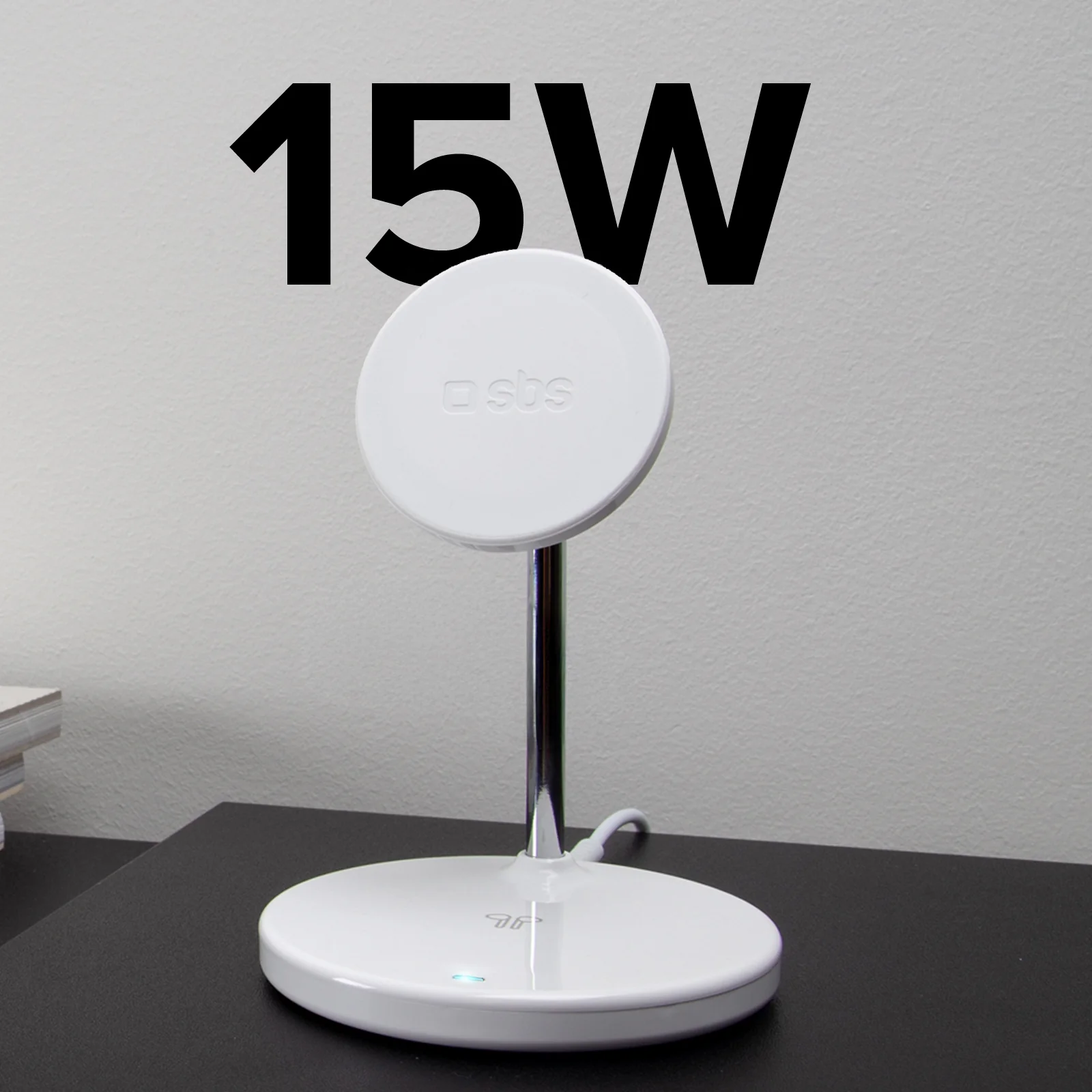 Stazione ricarica wireless 2 in 1 per iPhone, Android, AirPods, auricolari TWS - Image 9