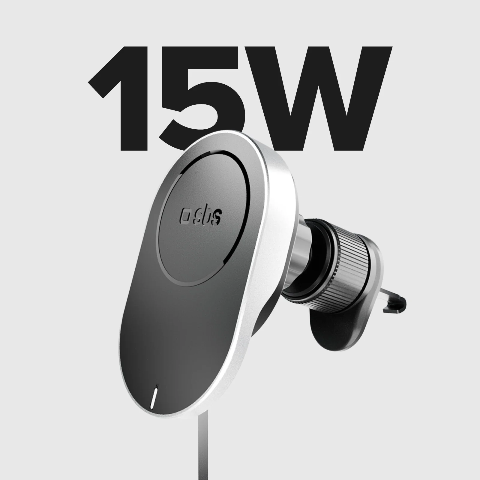 Supporto auto con cavo retrattile e ricarica wireless compatibile con MagSafe - Image 3