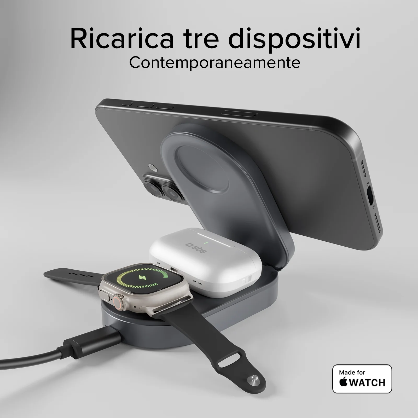 Caricatore Wireless Power Dock 3 in 1 - Image 13